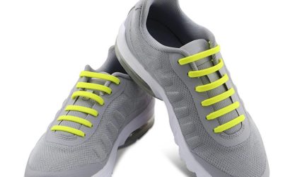 Casual Elastic Silicone No-Tie Shoelaces Yellow