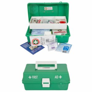 First Aid Kit 38 Pieces Essentials Work & Home Case