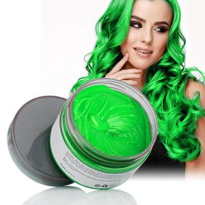 Green Colour Hair Wax