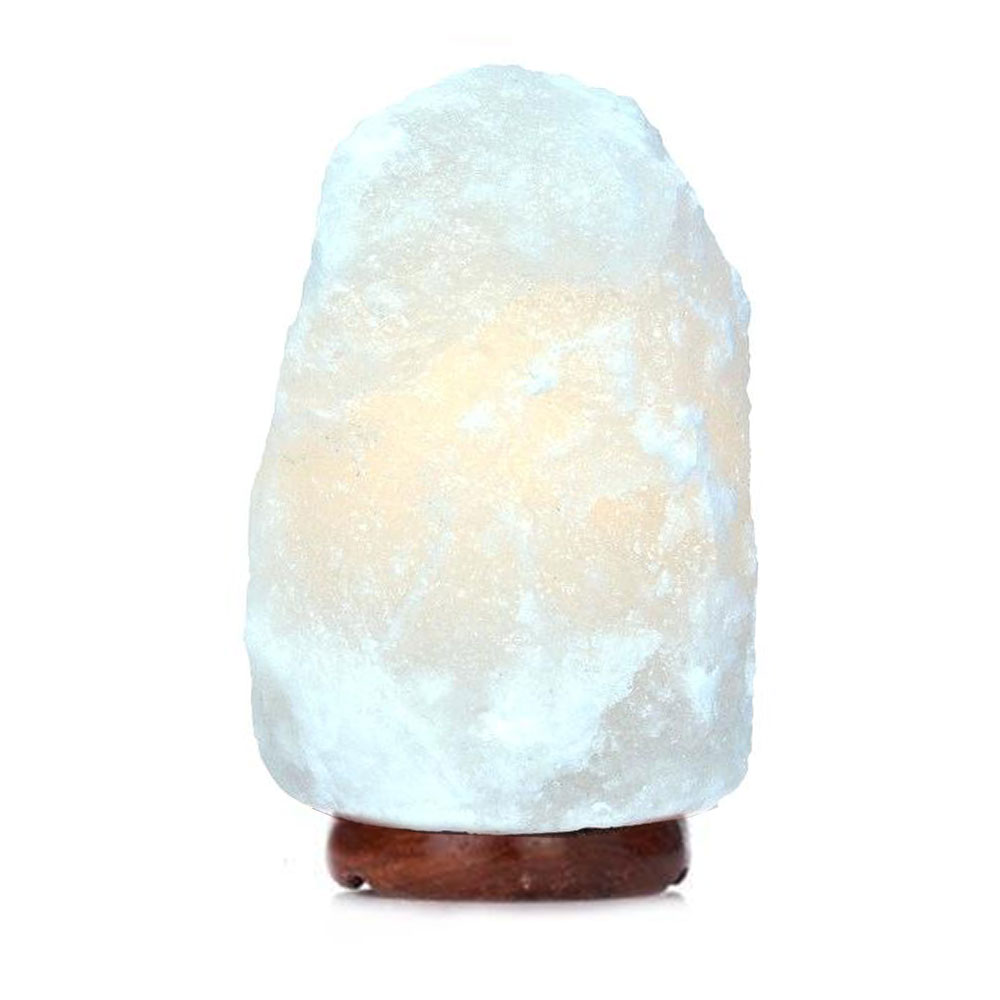 Himalayan Salt Lamp Natural Rock White
