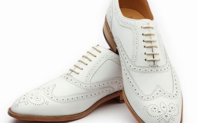 Business Elastic Silicone No-Tie Shoelaces White