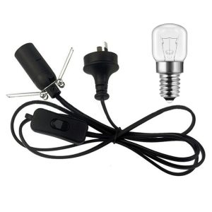 Himalayan Salt Lamp Power Cord with On/Off Button