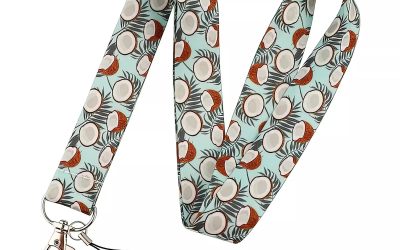 Lanyard Polyester Cruise Travel ID Coconuts