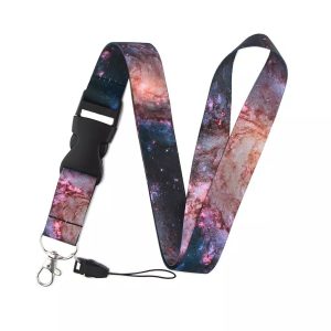 Lanyard Polyester Cruise Travel ID Galaxy