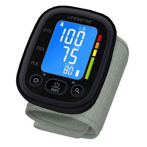 Lifesense Blood Pressure Monitor Wrist Black